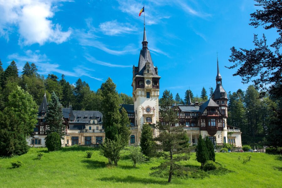 Carpathians Castles Peles Castle Brasov. Travel Escapes