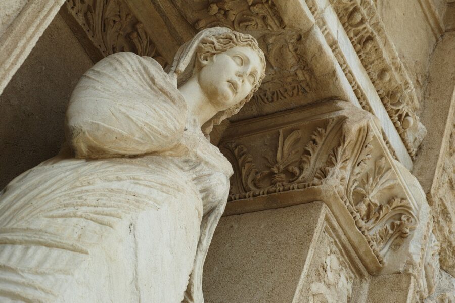 Turkey Guided tour Sculpture at Ephesus